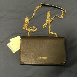 Calvin Klein Leather Crossbody Bag